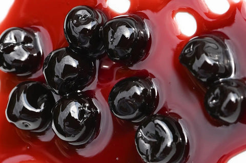 Maraschino-Kirsche.