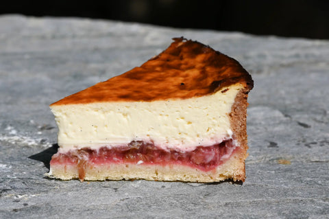 Himbeer-Rhabarber.